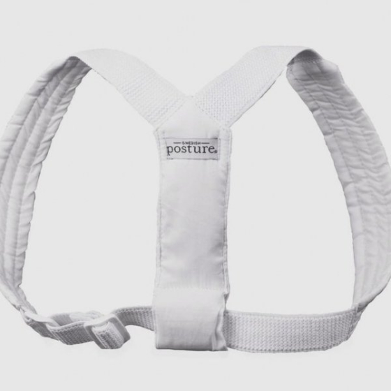 Laikysenos korektorius Classic, baltas Swedish Posture