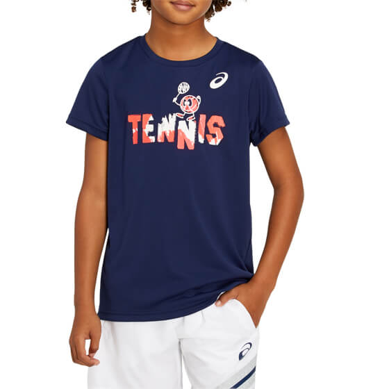 Vaikiški sportiniai marškinėliai ASICS TENNIS B GRAPHIC T