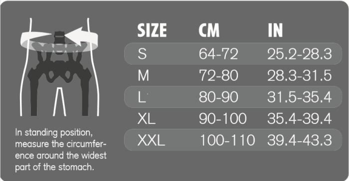 Nugaros atrama REHBAND UD X-Stable Back Support