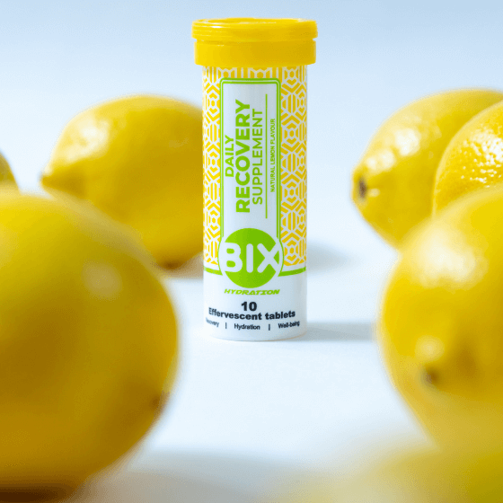 VANDENS ELEKTROLITAI Bix Recovery citrina skoniu, 10 tablečių