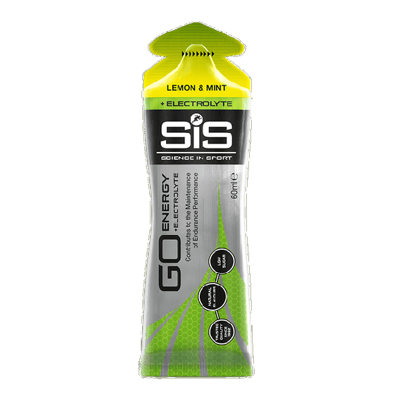 Energetinis želė SiS GOES Isotonic Energy Gel Lemon & Mint, 60 ml