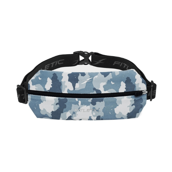 Bėgimo diržas Mini Sport Plus Grey camo print/Black FITLETIC