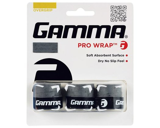 TENISO RAKETĖS APVIJA  GAMMA PRO WRAP 3-vnt. 