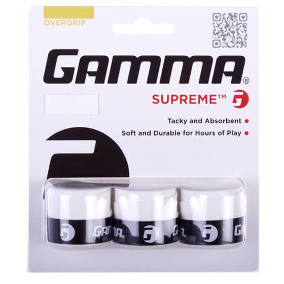 Teniso overgripai Gamma SUPREME, 3 vnt.
