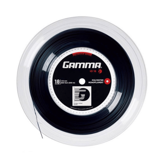 Teniso rakečių stygos Gamma iO 17 ritinys 