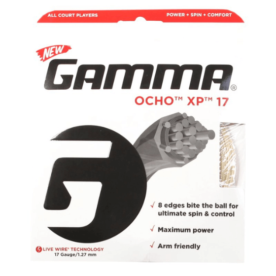 STYGOS TENISO RAKETEI Gamma Ocho XP 17 (1,27 mm) 12,2 m