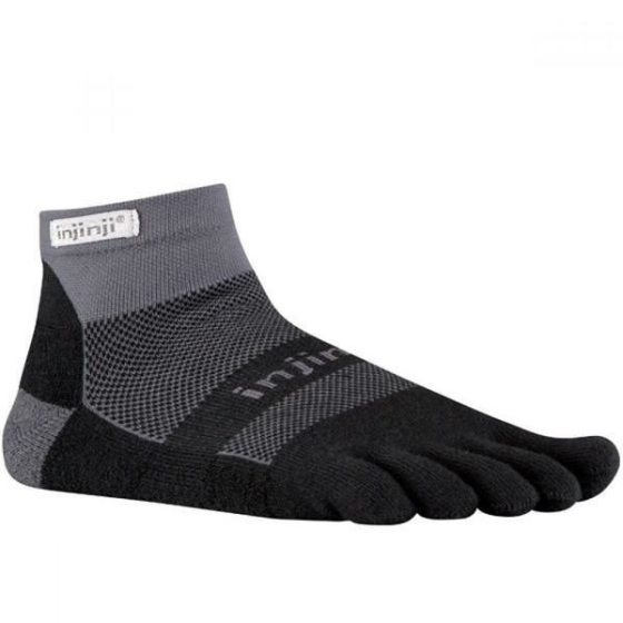 Bėgimo kojinės INJINJI Run Midweight Mini-Crew Xtralife CoolMax