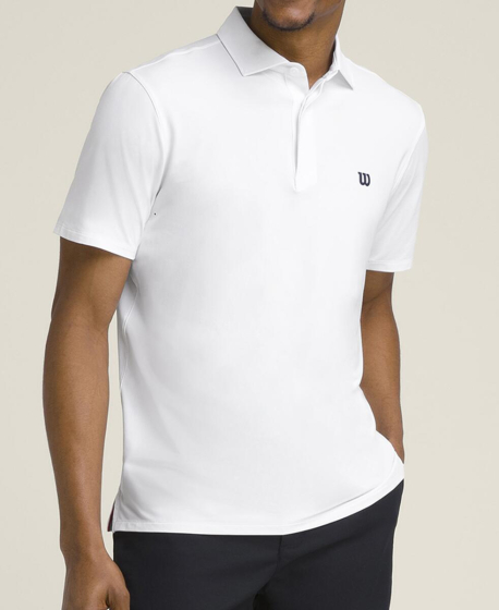 M LEAGUE POLO BRIGHT WHITE