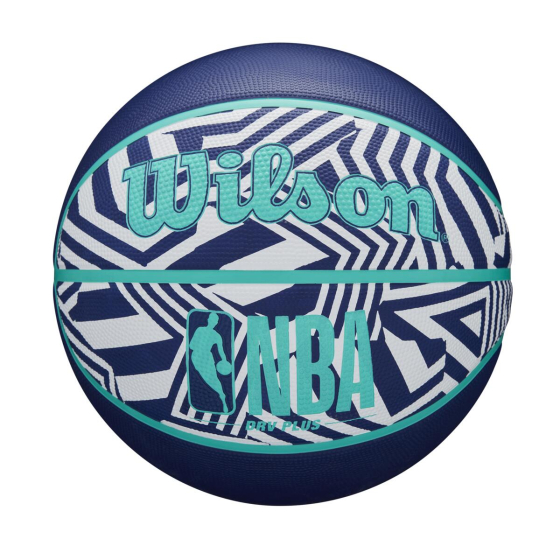 WILSON NBA DRV PLUS DAZZLE CAMO BSKT INDIGO basketbola bumba