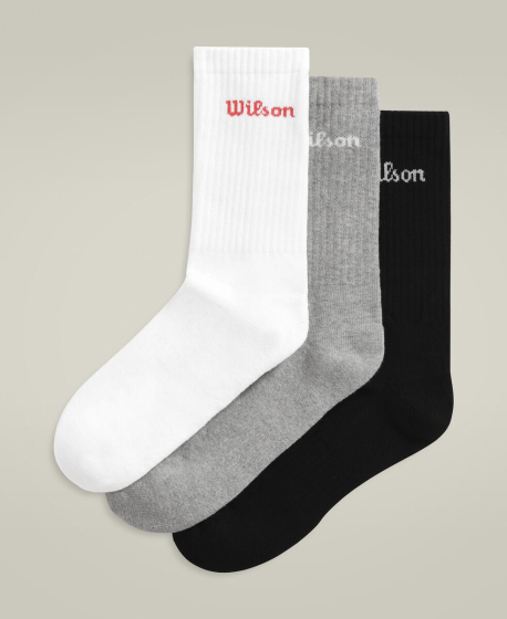 U CREW LOGO SOCK 3PK / MULTICOLOUR M