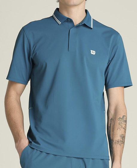 M CHALLENGERS TECHNICAL POLO LYONS BLUE