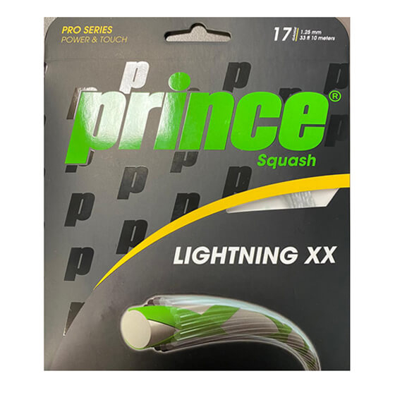 Skvošo raketės stygos Prince SQ LIGHTNING XX 17 SET