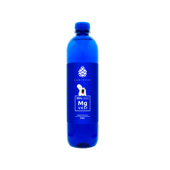 Lengvai gazuotas vanduo su magniu, 500 ml, Lumiorav