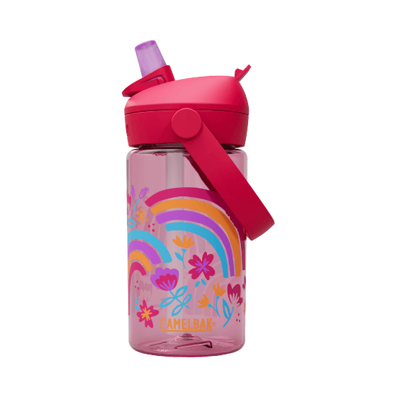Buteliukas Thrive Flip Straw Kids Rainbow 0.4L Camelbak