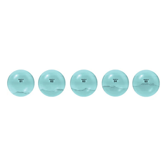 Gimnastikos kamuolys pripildytas Fluiball Reax Mėlynas 24cm