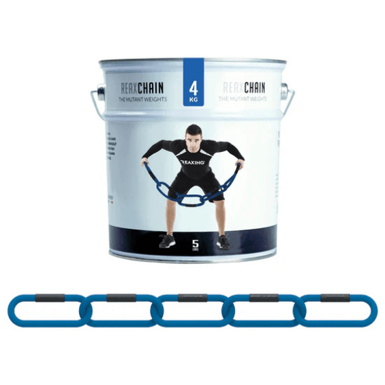 Treniruočių grandinė REAX CHAIN FIVE CLUB, 4 kg Mėlyna