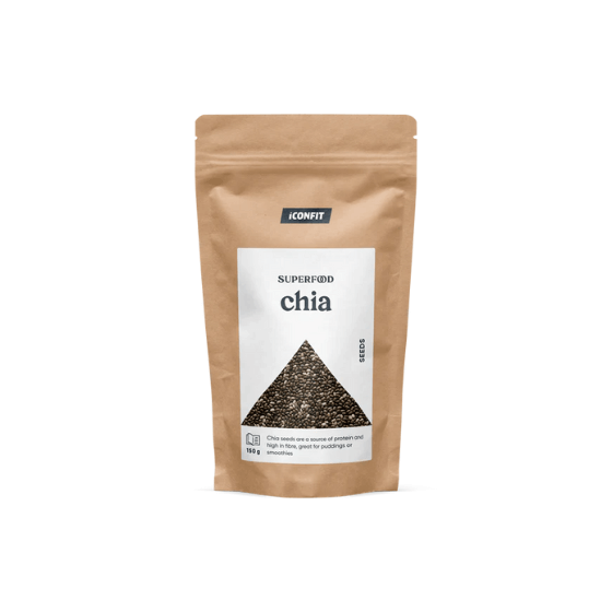 Chia sėklos, 150g, ICONFIT