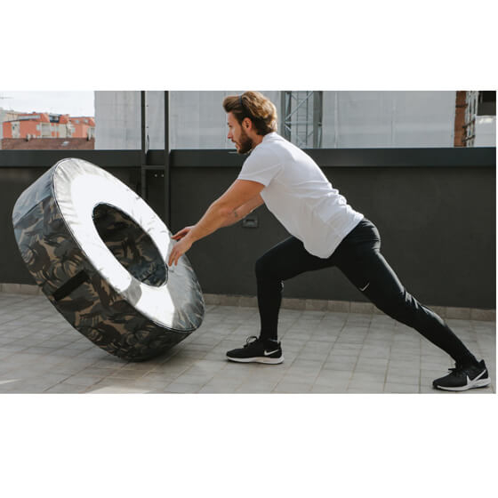 TRENIRUOKLIŲ padanga Kwell REVOLVE, 60 kg