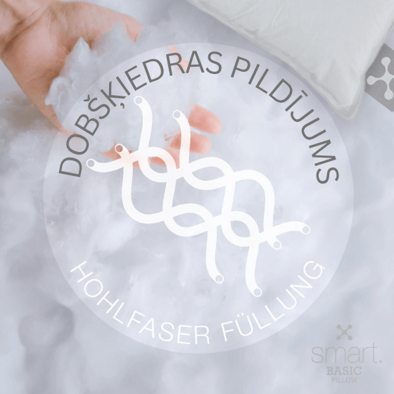 PAGALVĖS UŽVALKALAS SMARTSLEEP BASIC, 40x80 cm