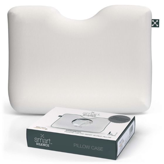 PAGALVĖS UŽVALKALAS SMARTSLEEP SILENCE, BALTAS 
