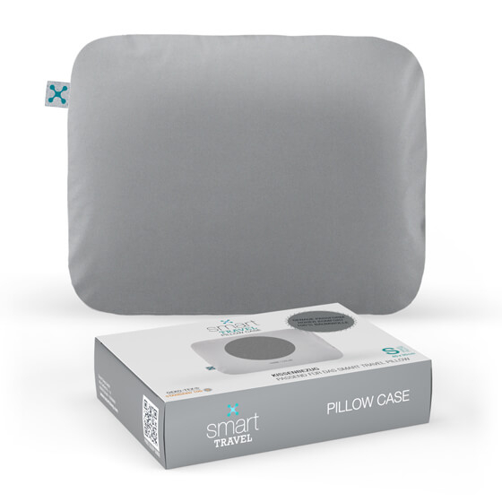 PAGALVĖS UŽVALKALAS SMARTSLEEP TRAVEL, pilkas 