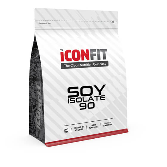 Sojų baltymų milteliai Soy Isolate 90, 800 g ICONFIT