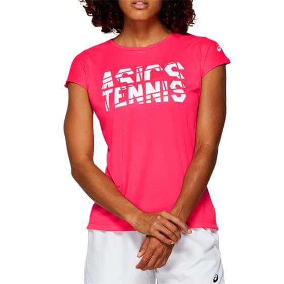 SPORTINIAI MARŠKINĖLIAI ASICS PRAKTIKA GRAFIKA SS Pink