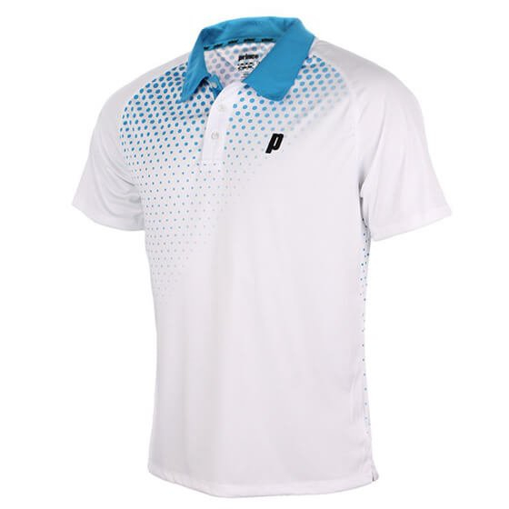 Sportiniai marškiniai PRINCE Graphic Polo, balti