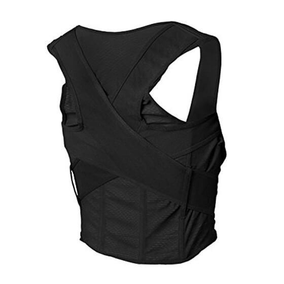 Padėties reguliavimo liemenė Swedish Posture padėtis, juoda