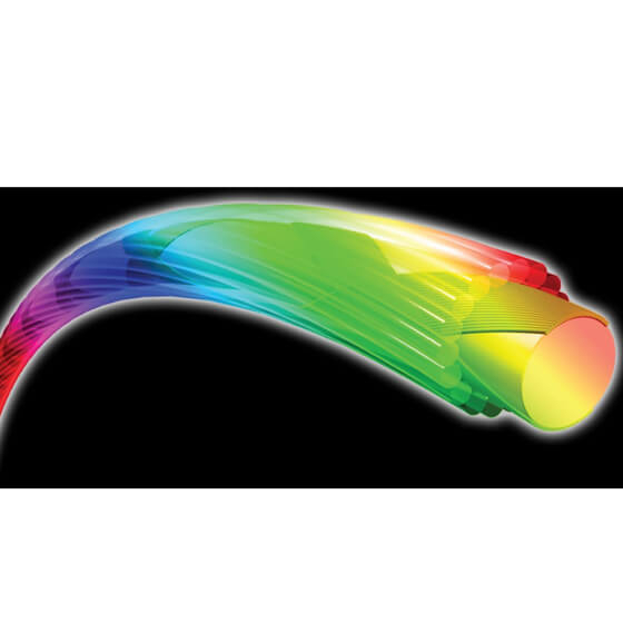 Teniso rakečių stygos Prince Synthetic Gut w/Duraflex 200m Rainbow