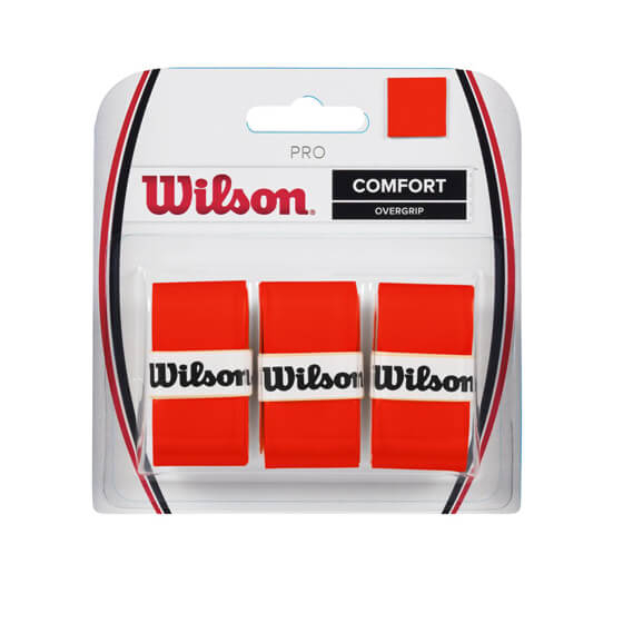 Teniso raketės apvija WILSON PRO COMFORT  (oranžinė), 3 vnt.