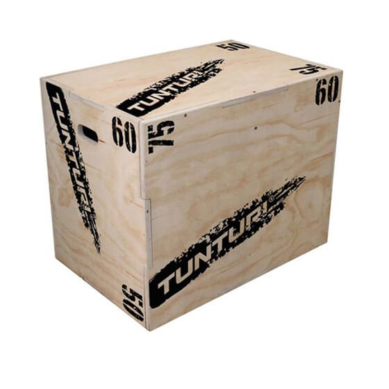 Treniruoklių dėžutė Tunturi PLYO dėžė, 50/60/75 cm