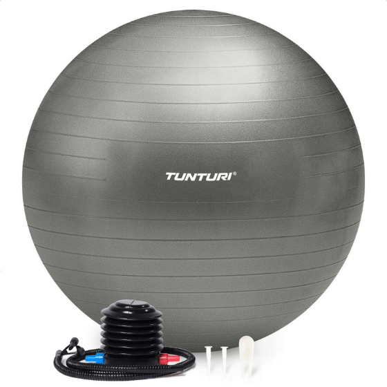 Gimnastikos kamuolys Tunturi Gymball, anti burst, 75 cm