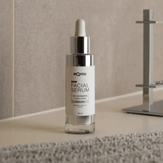 Veido šveičiamasis serumas, 30 ml, DERMA+