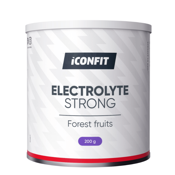 Elektrolitų milteliai Strong, 200 g, ICONFIT 
