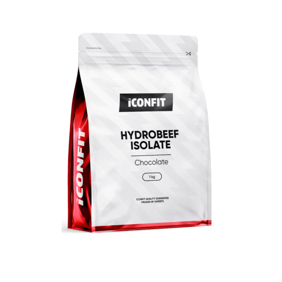 HydroBEEF Isolate (Jautienos baltymų izoliatas), 1 kg, Iconfit 