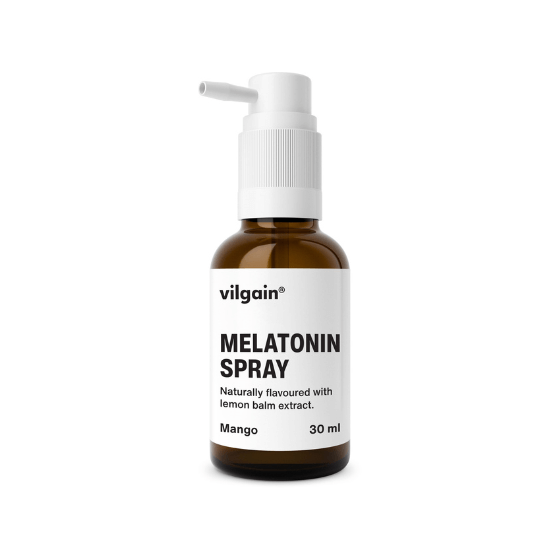 Vitaminai miegui Vilgain melatonino purškalas, 30 ml