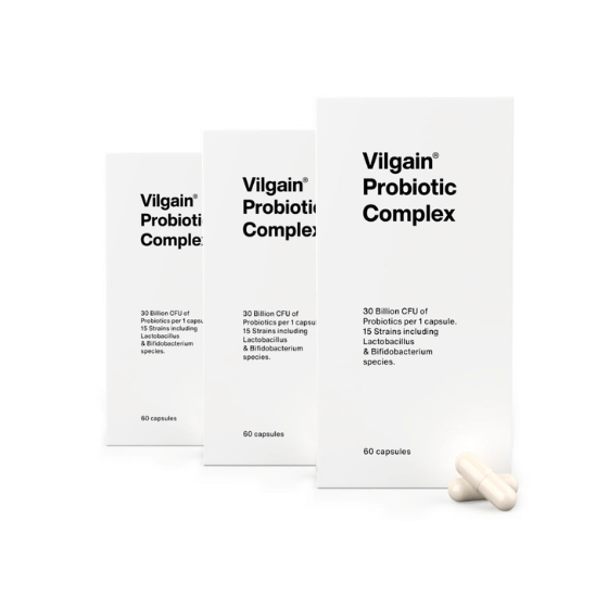 Vilgain Probiotikų Kompleksas (60 kapsulės)