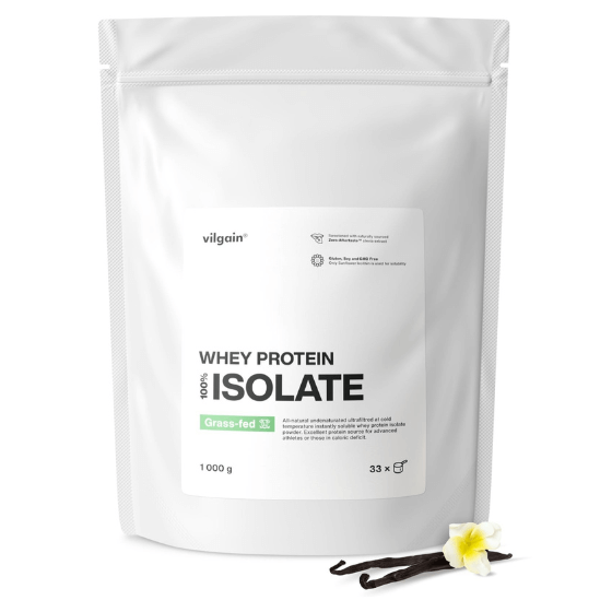Išrūgų Baltymų Izoliatas Grass fed Vilgain, 1 kg
