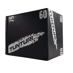 Treniruoklių dėžutė Tunturi PLYO Box Soft, 50/60/75 cm