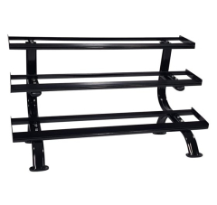 STOVAS HANTELĖMS TUNTURI DUMBBELL RACK PROF 3 LAYERS