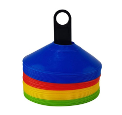 Treniņu konusi ar statīvu Tunturi Agility Cone Set 40 gab