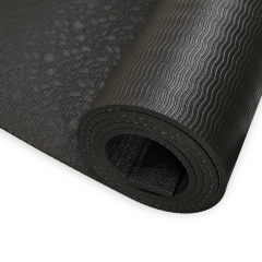 SUPER GRIP jogas paklājs 6 mm ANTHRACITE BAHE ar izcilu saķeri un ērtu siksnu pārnēsāšanai.