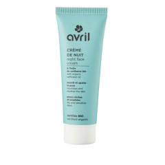 NAKTINIS VEIDO KREMAS SAUSAI IR JAUTRIAI ODAI AVRIL, ORGANINĖ KOSMETIKA, 50 ml