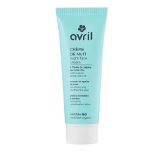 NAKTINIS VEIDO KREMAS NORMALIAI ODAI AVRIL, ORGANINĖ KOSMETIKA, 50 ml