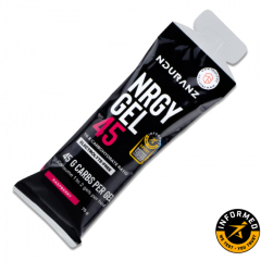 Nrgy Gel 45 enerģijas gēls bez elektrolītiem, 75 g, Nduranz