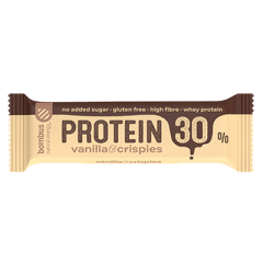 Sporta batoniņš BOMBUS Protein 30% Vanilla Crispies 50 g