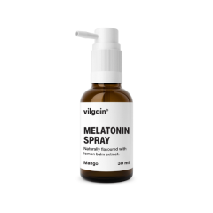 Vitaminai miegui Vilgain melatonino purškalas, 30 ml