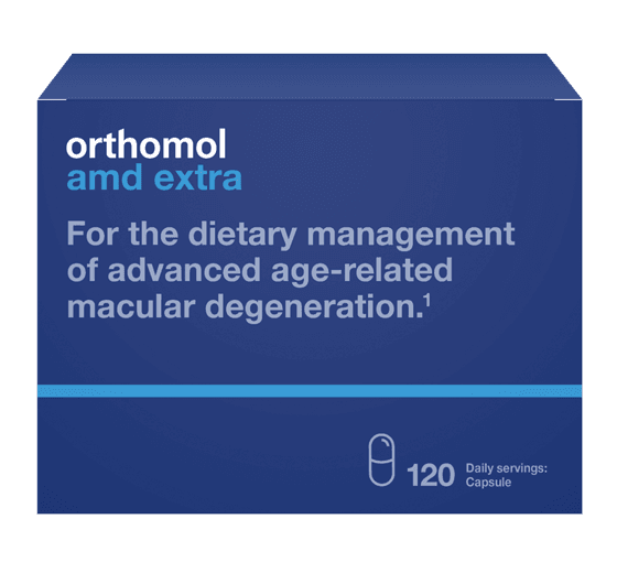 MAISTO PAPILDAS Orthomol ® AMD EXTRA